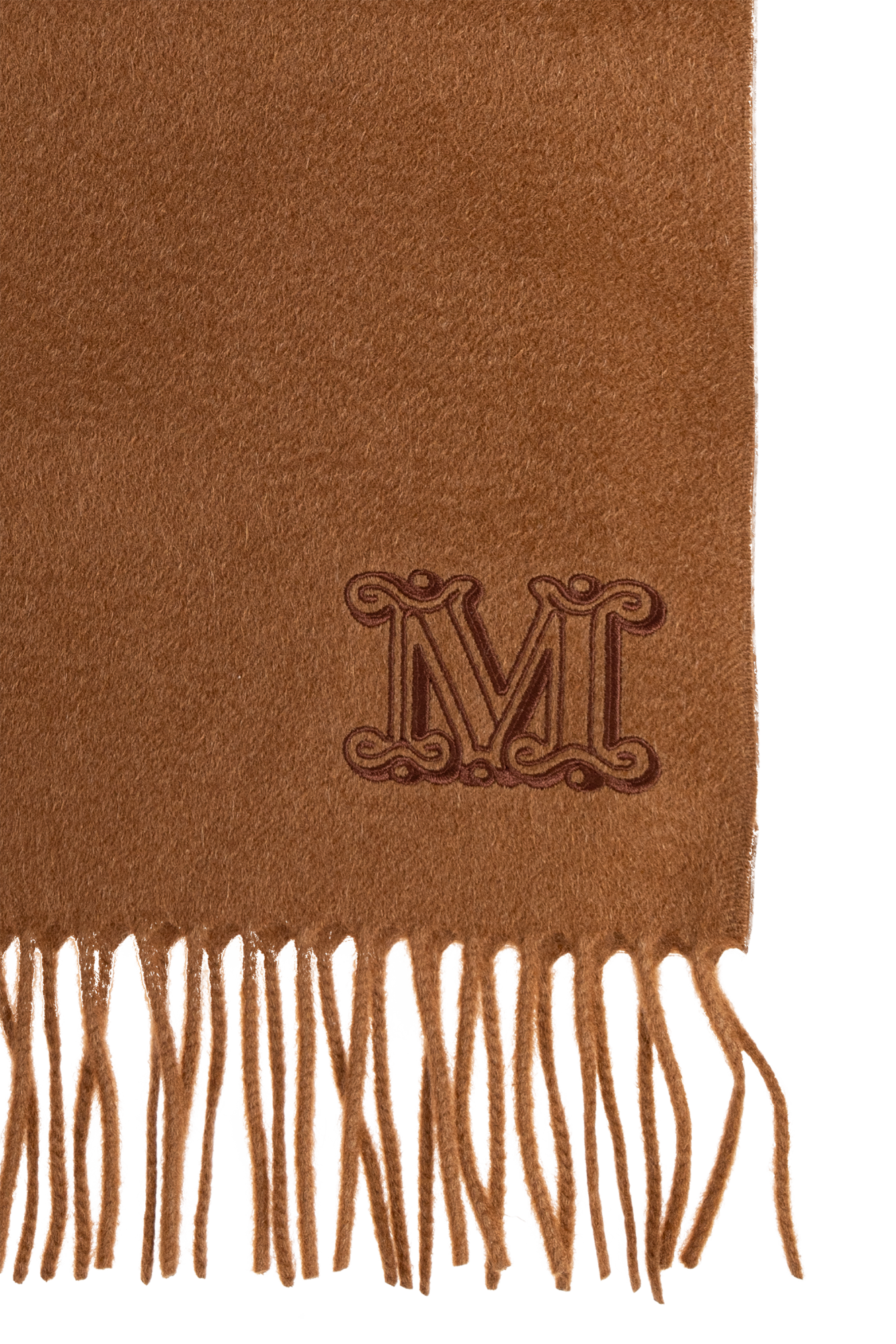 Brown Cashmere scarf Max Mara - Vitkac Italy